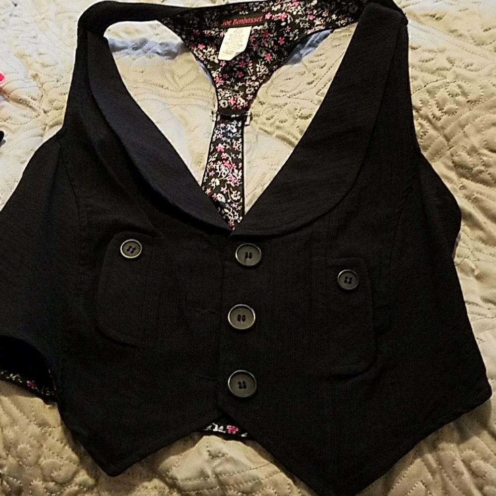 Black vest